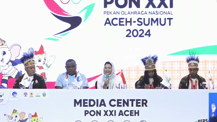 PT Freeport Indonesia dukung kontingen provinsi Papua Tengah dalam Pekan Olahraga Nasional (PON) XXI Aceh-Sumatera Utara (Sumut) 2024.