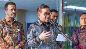 Gubernur DKI Jakarta, Pramono Anung meresmikan hasil remodeling Panti Sosial Bina Remaja Taruna Jaya 1 di Tebet, Jakarta Selatan, pada Kamis, 25 September 2025.