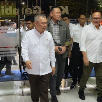 3 Menteri Prabowo Jajal Kereta Tanpa Transit Rute Jakarta-Yogyakarta