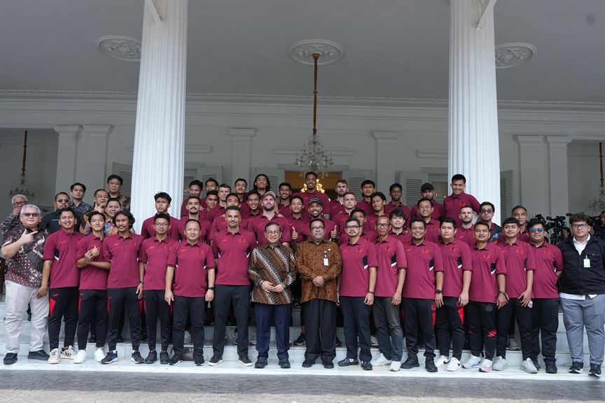 Skuad Persija diundang oleh Gubernur DKI Pramono ke Balai Kota Jakarta pada Kamis siang.  <b>(dok Persija Jakarta)</b>