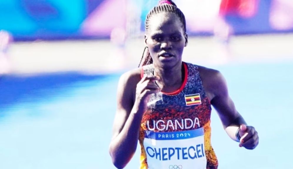 Rebecca Cheptegei yang sempat tampil di Olimpiade Paris 2024 tewas dibakar pacarnya.  <b>(Situs Paris Olympic 2024)</b>