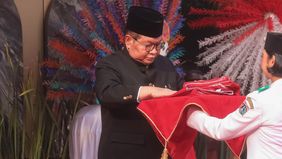 Pemerintah Provinsi (Pemprov) DKI Jakarta menggelar Upacara Peringatan HUT Ke-81 Kemerdekaan Republik Indonesia di Halaman Balai Kota DKI Jakarta, Gambir, Jakarta Pusat, Senin, 17 Agustus 2026.