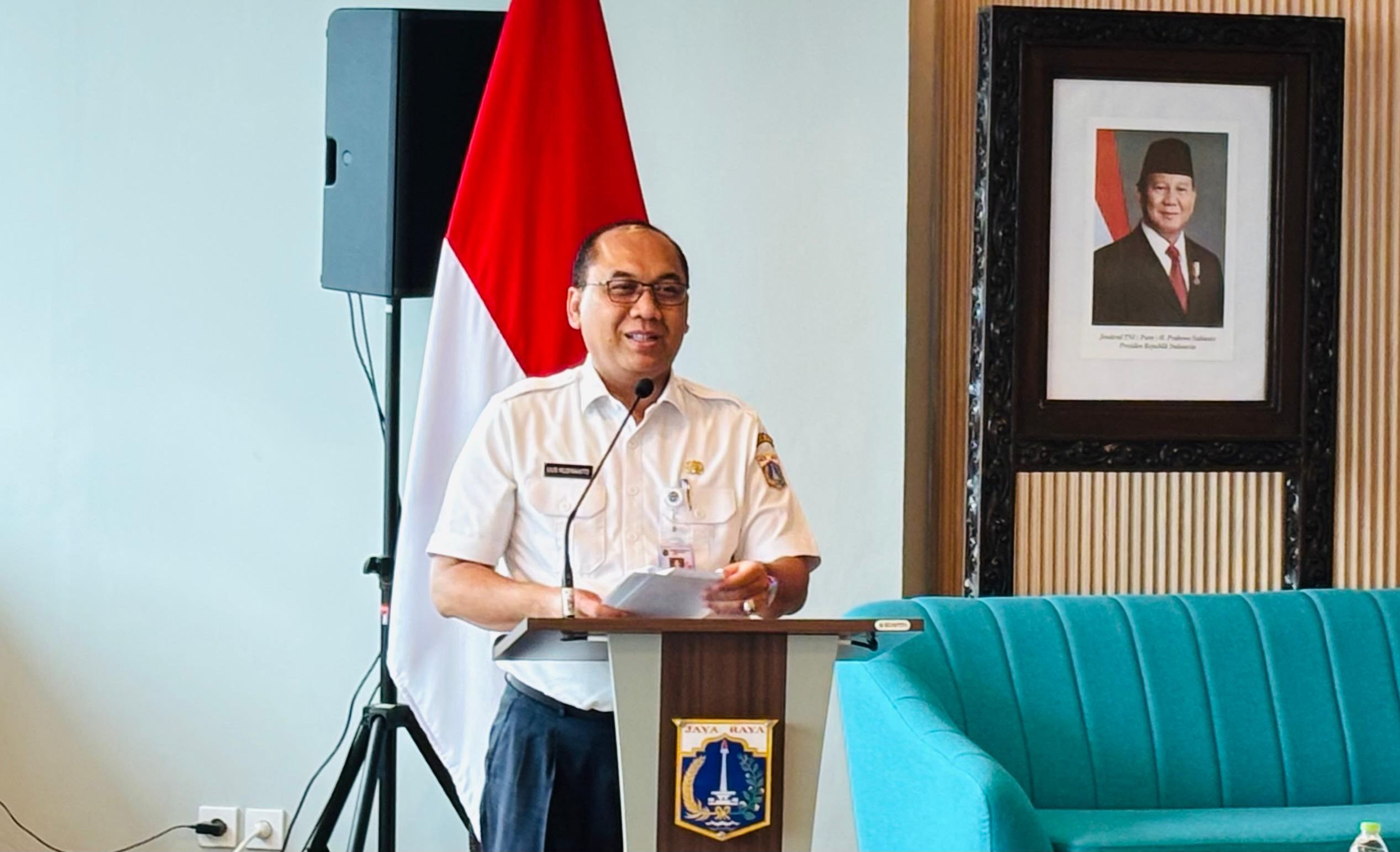 Sekretaris Daerah (Sekda) DKI Jakarta, Uus Kuswanto <b>(NTVNews.id/Adiansyah)</b>