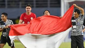 Jens Raven menjadi pemain terbaik pada laga Indonesia vs Thailand di final Piala AFF U-19 2024.