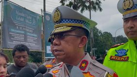 Dirgakkum Korlantas Polri Brigjen Raden Slamet Santoso menyampaikan jumlah kendaraan yang melintas di Jalan Raya Puncak, Bogor sudah mengalami penurunan, Minggu 22 Desember 2024.