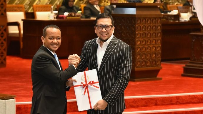 Menteri Energi dan Sumber Daya Mineral (ESDM) Bahlil Lahadalia