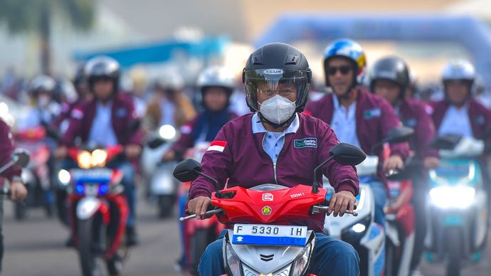 Kementerian ESDM ungkap pemerintah siapkan anggaran Rp7,3 triliun untuk subsidi motor listrik