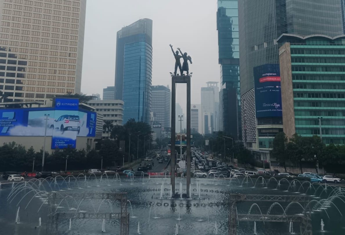 Bundaran HI <b>(ntvnews.id / Bagas)</b>