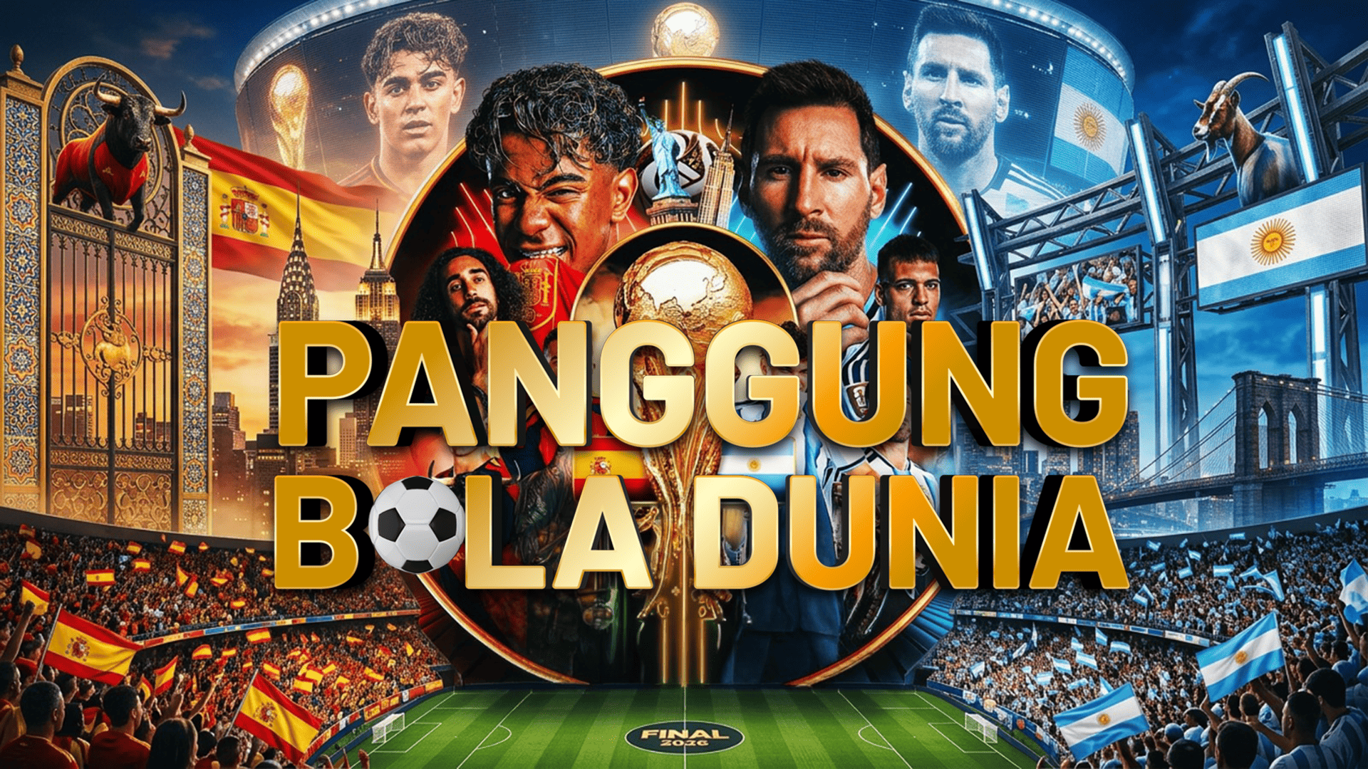 NOBAR PANGGUNG BOLA DUNIA
