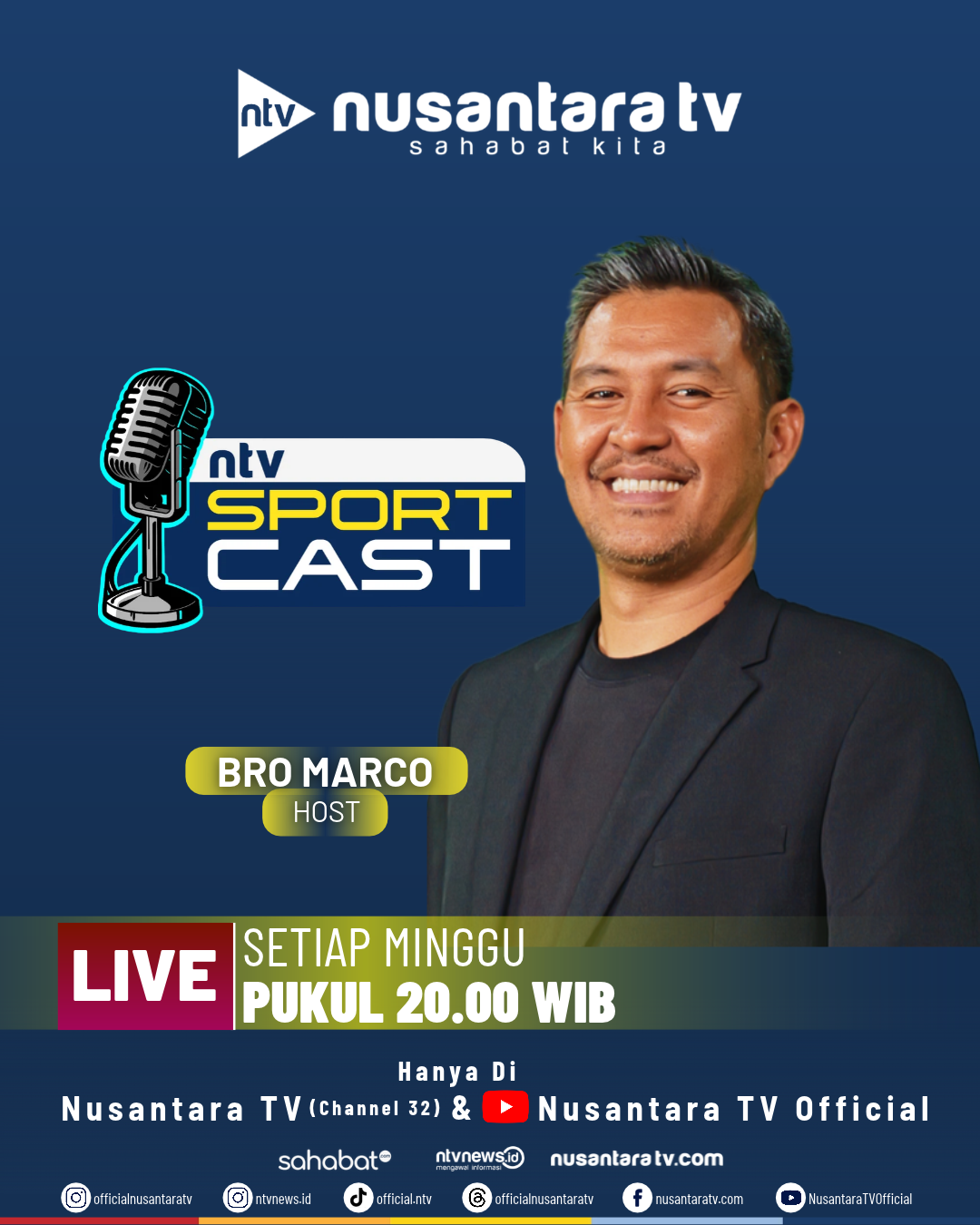 NTV SPORTCAST E-Flyer