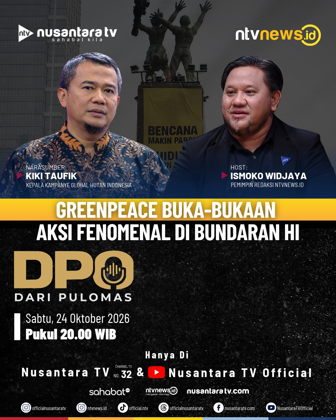 DPO : DARI PULOMAS E-Flyer